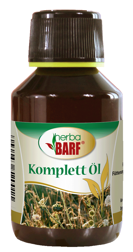 Öl, Komplettöl, Tierfutter, HerbaBARF, Naturprodukt