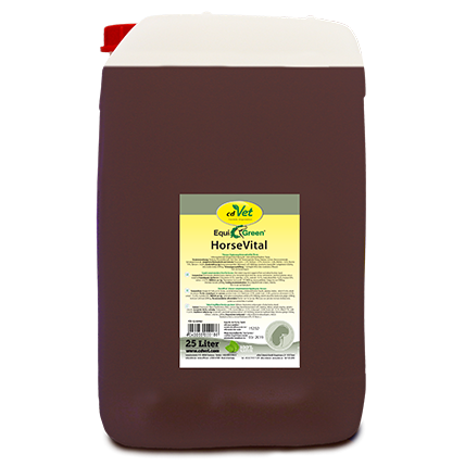 Horse supplement, Flüssigkeit, Braune Flasche, 25 Liter, Pferdegesundheit