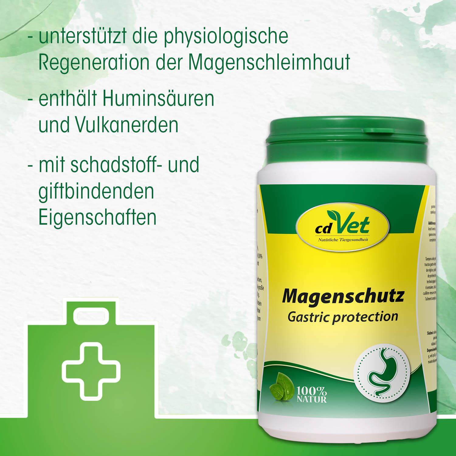 Magenschutz, Gastric protection, Kapsel, Grünes Label, Naturprodukt