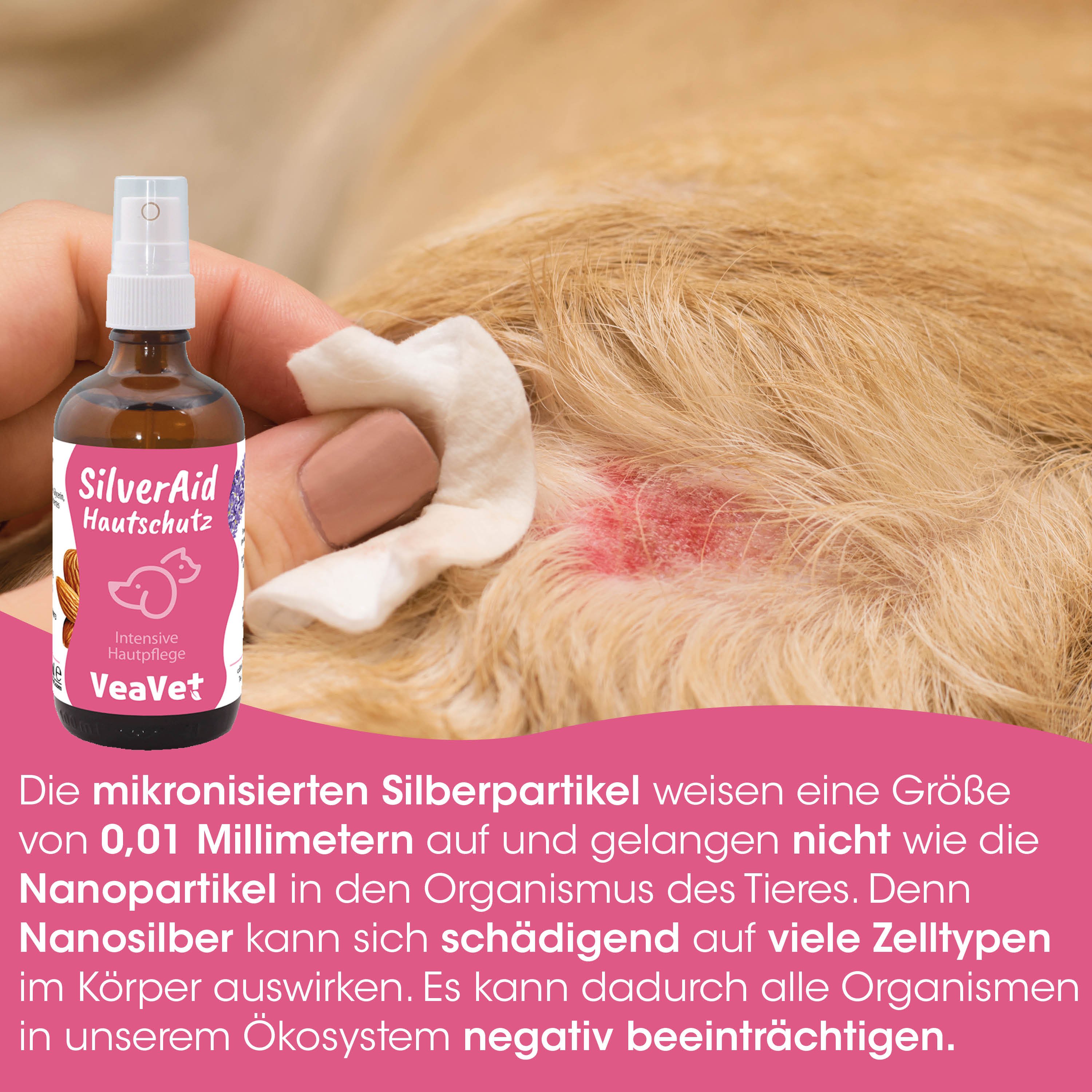 Hautschutz, Spray, Pet-Produkt, Medizinisch, Pflaster?