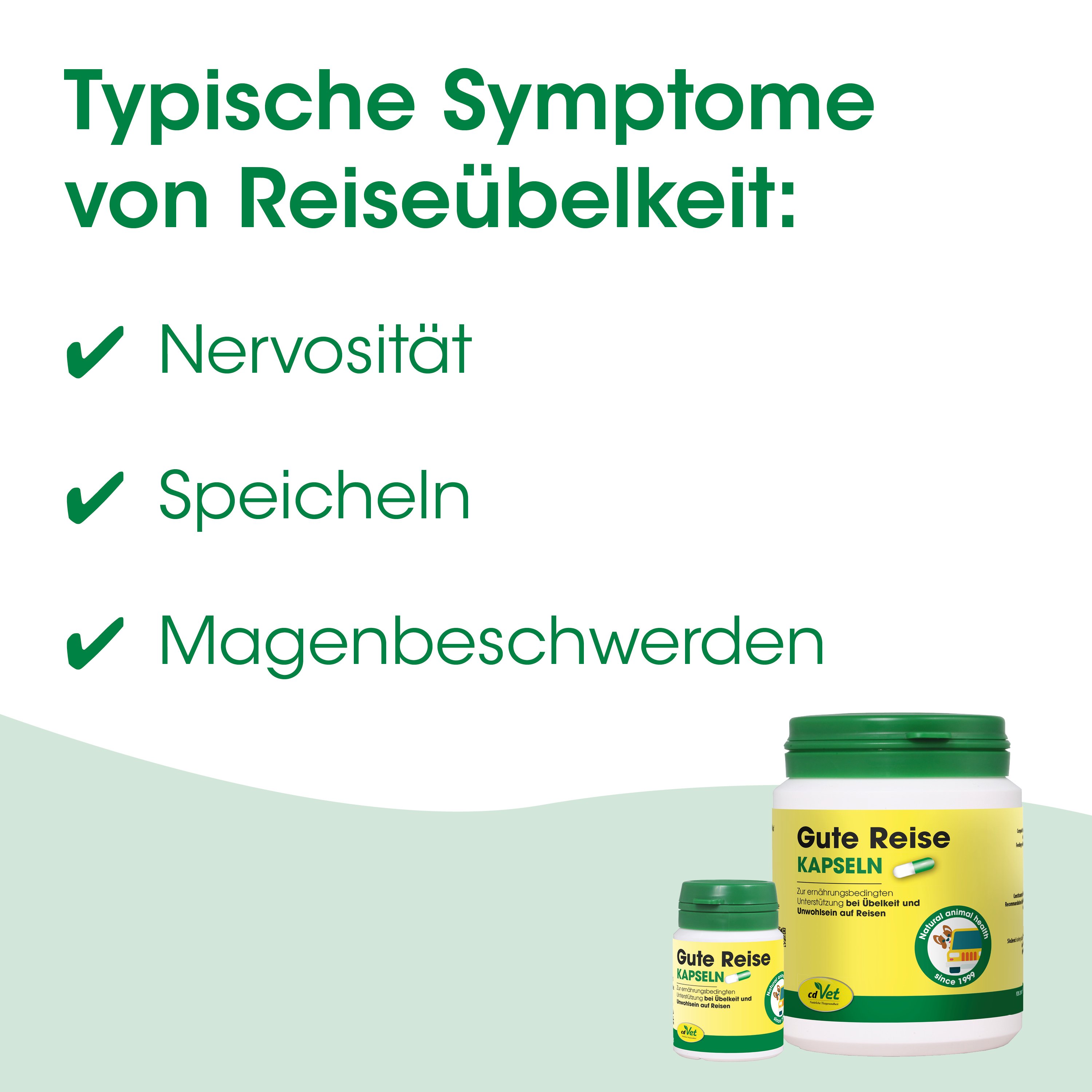 Kapseln, Tiernahrung, Reisebedarf, Nahrungsergänzung, Magenbeschwerden