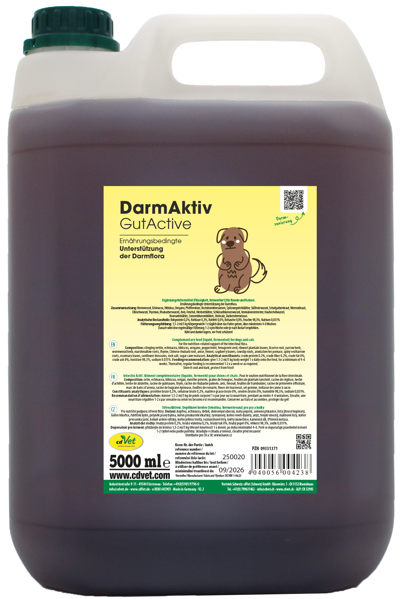 DarmAktiv Hund & Katze 5 L