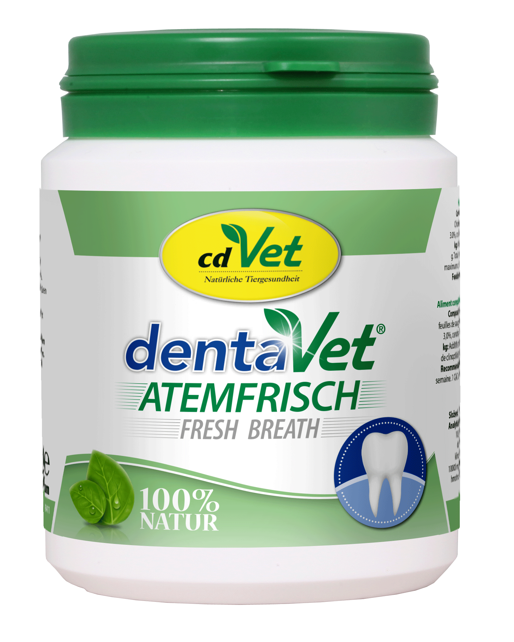 zahnkosmetik, dentVet, atemfrisch, 100% natur, zahnpflege