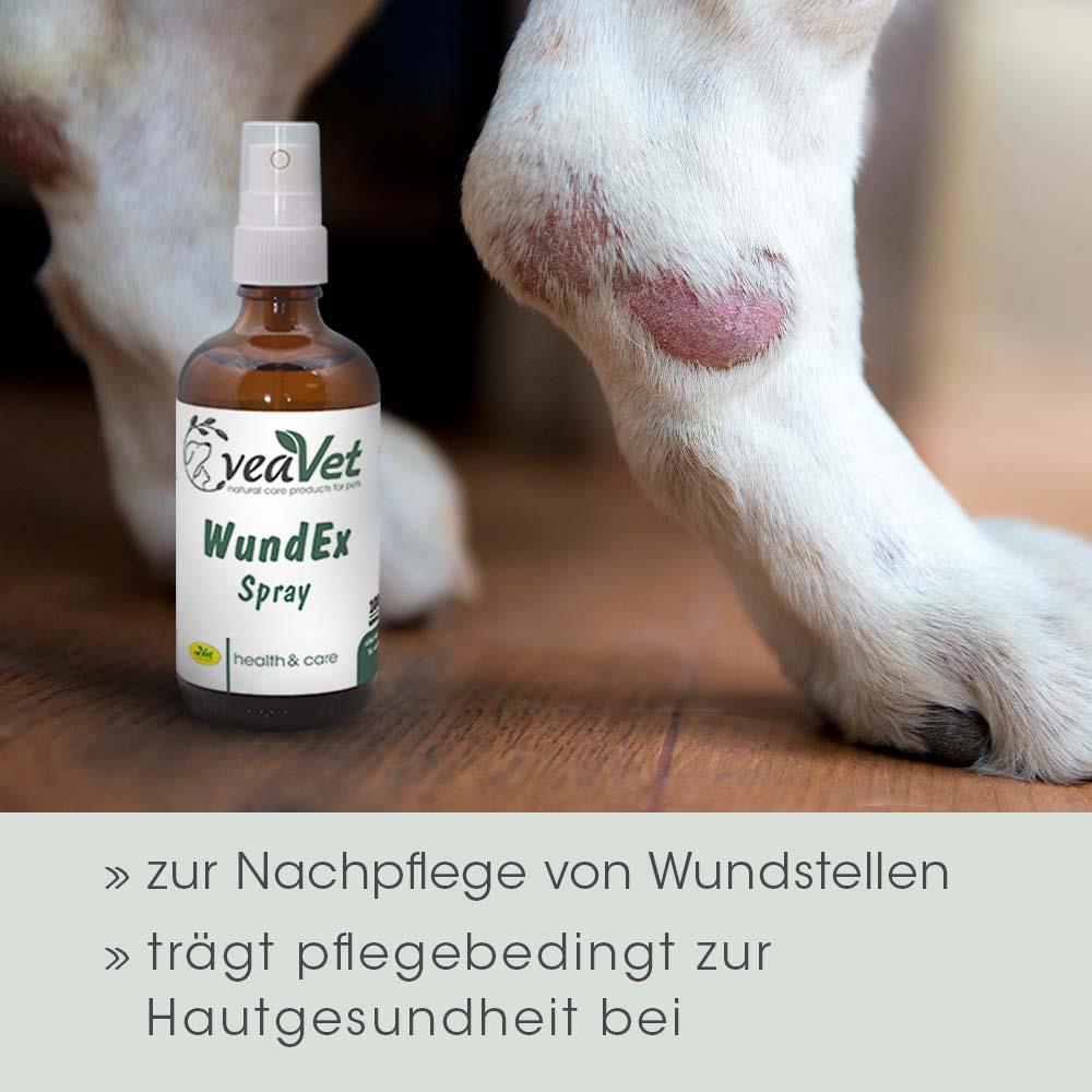 Wundex Spray, Vetprodukt, Hautpflege, Hund, Wundheilung