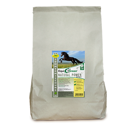 EquiGreen Natural Power mit Hafer Sommermischung 2kg Probiergröße