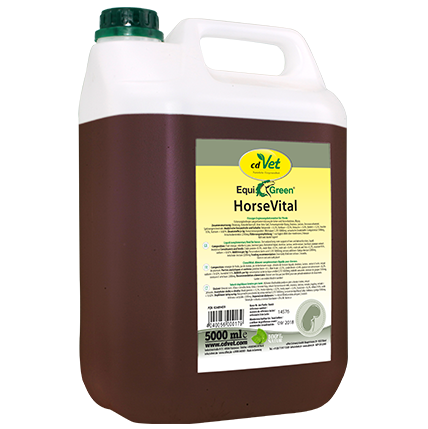 Horse vital, Equinesupplement, Fluidsupplement, 5000 ml, braune Flüssigkeit