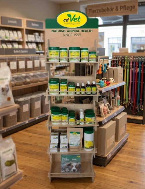Tierarztbedarf, Naturheilmittel, Tiernahrung, Vitaminstablette, Pet-Cf Vet