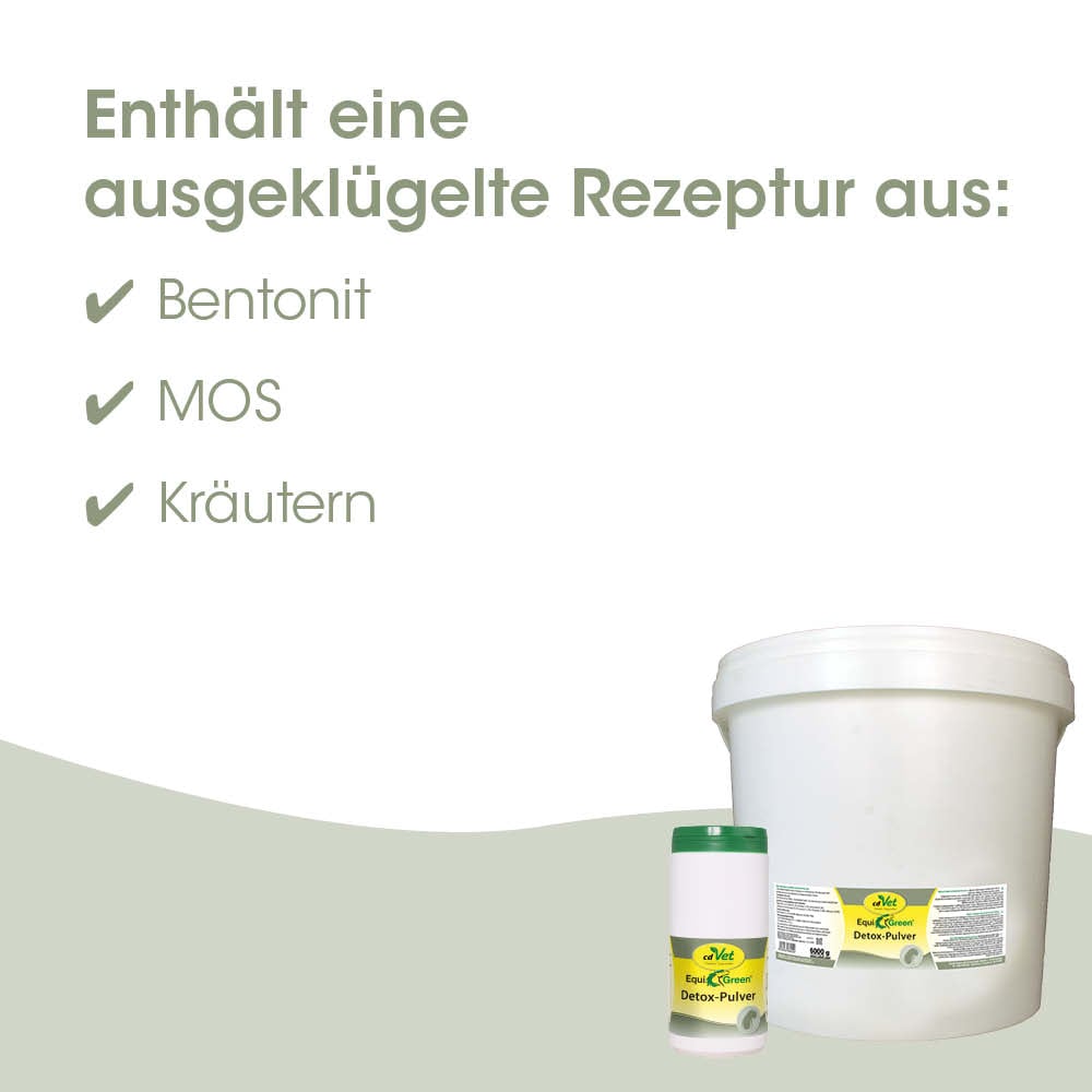 Detox, Pulver, Eimer, Behälter, Kraut?