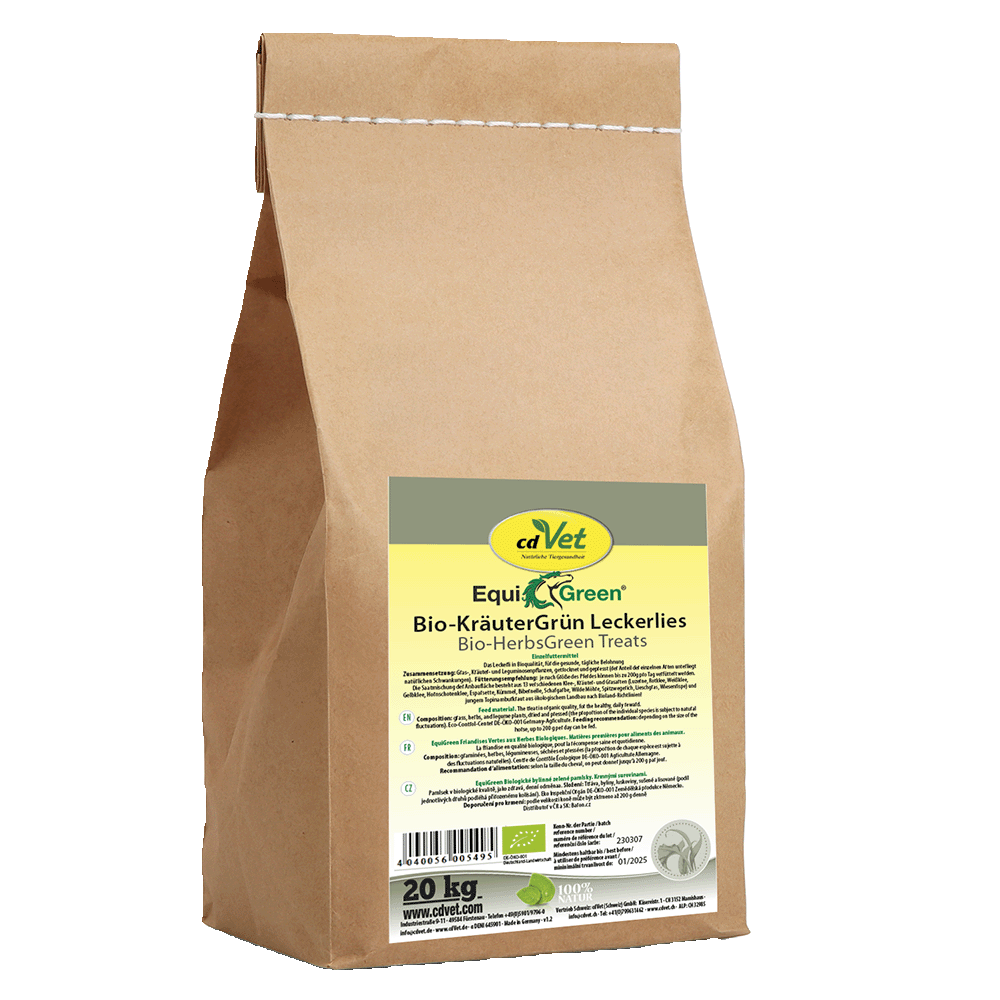 Katzenfutter, Bio-Herb Green, Kräuter, Trockenfutter, 20 kg