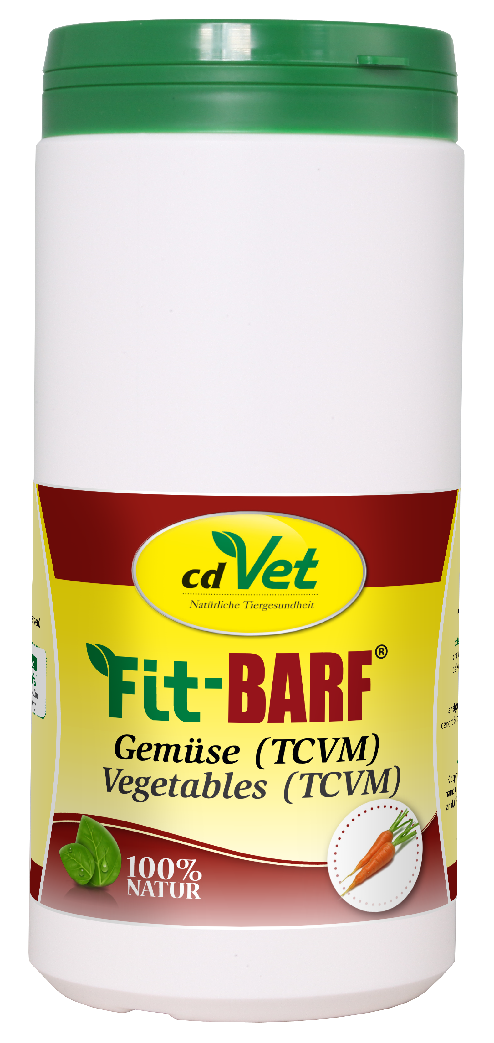 Futterzusatz, Vitamine, Vegetables (TCVM), 100% Natur, Barf Ergänzung