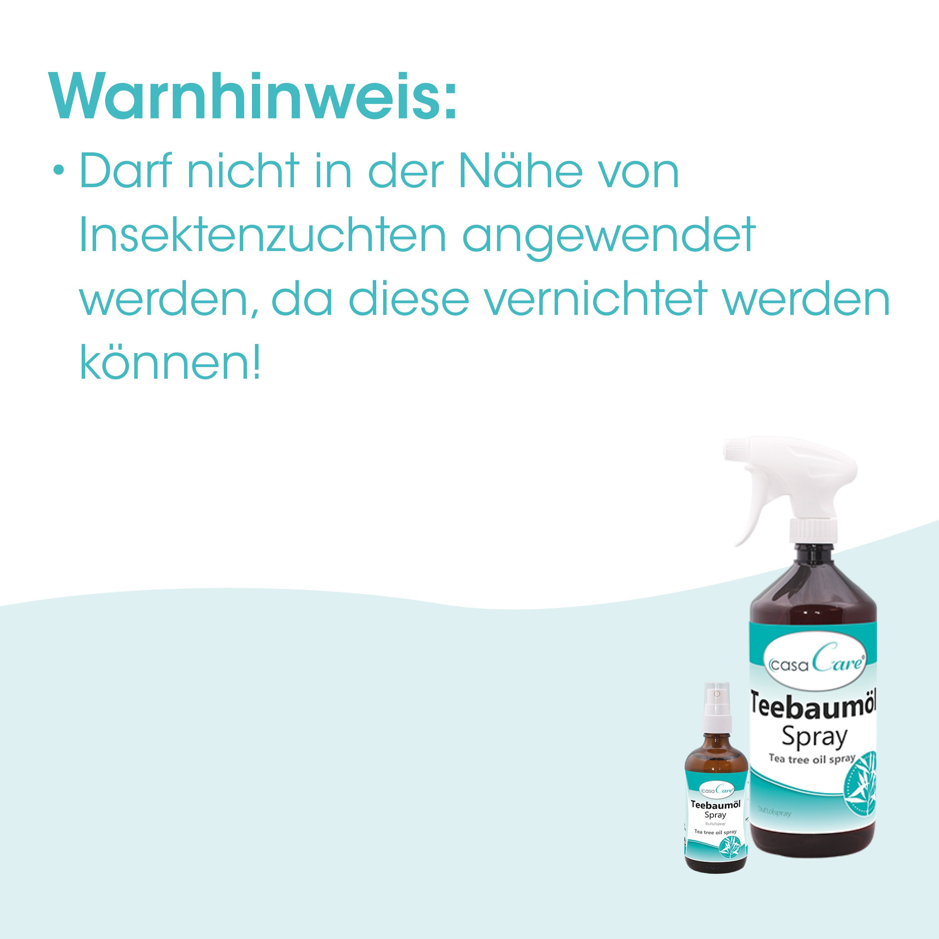 Teebaumöl, Spray, Insektenabwehr, Teebaumöl-Spray, Flasche