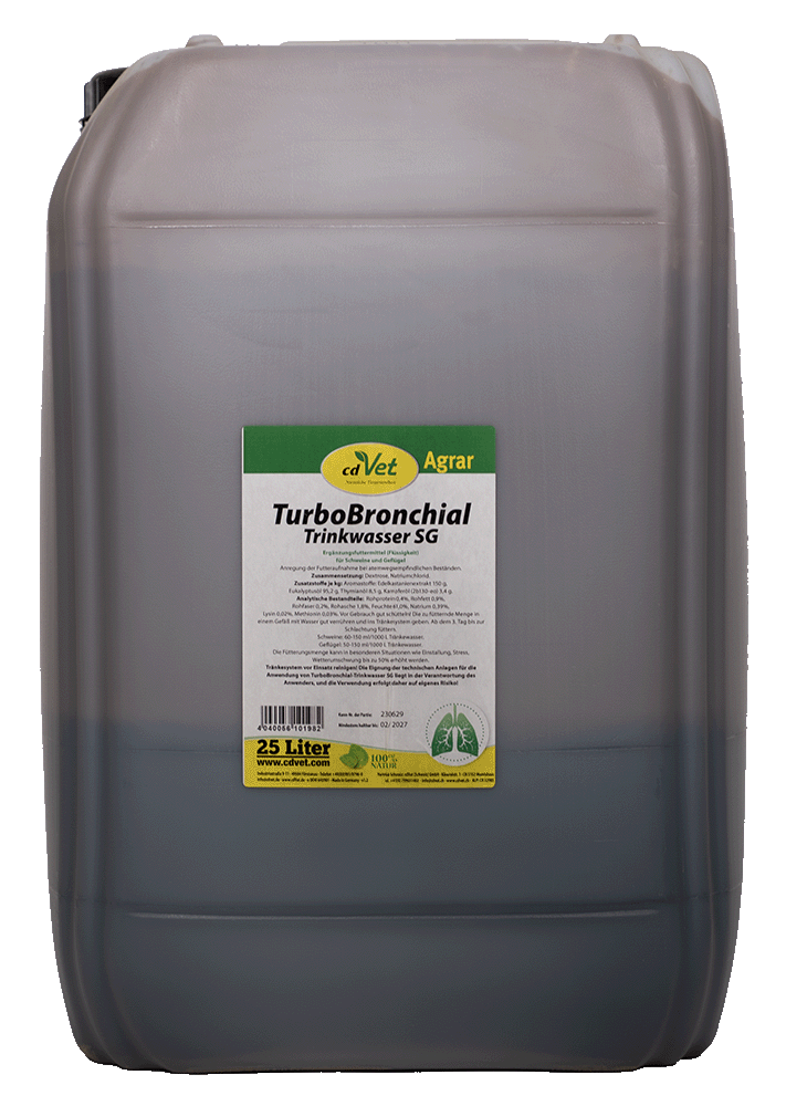 TurboBronchial, Trinkwasser, SG, Agrar, 25 Liter