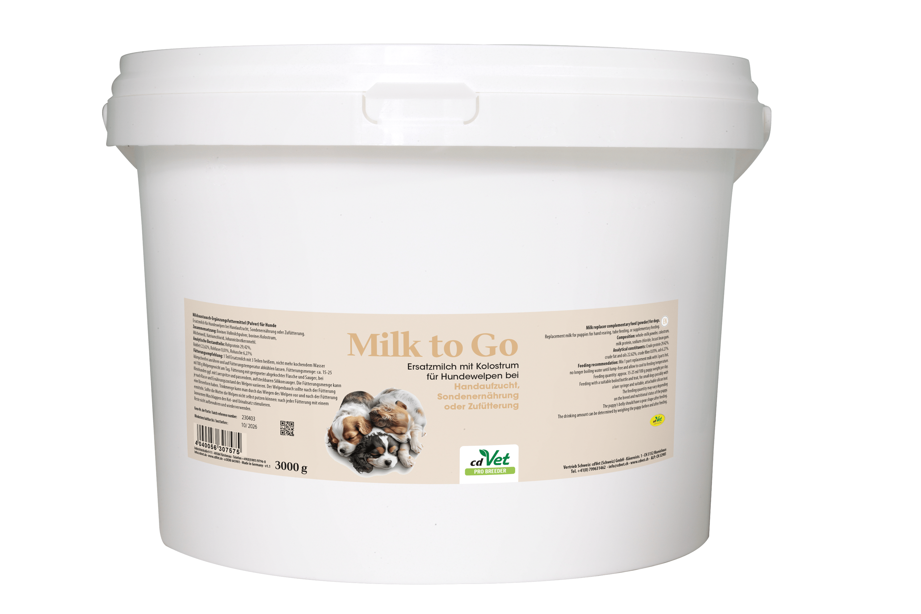 ProBreeder Milk To Go 3 kg