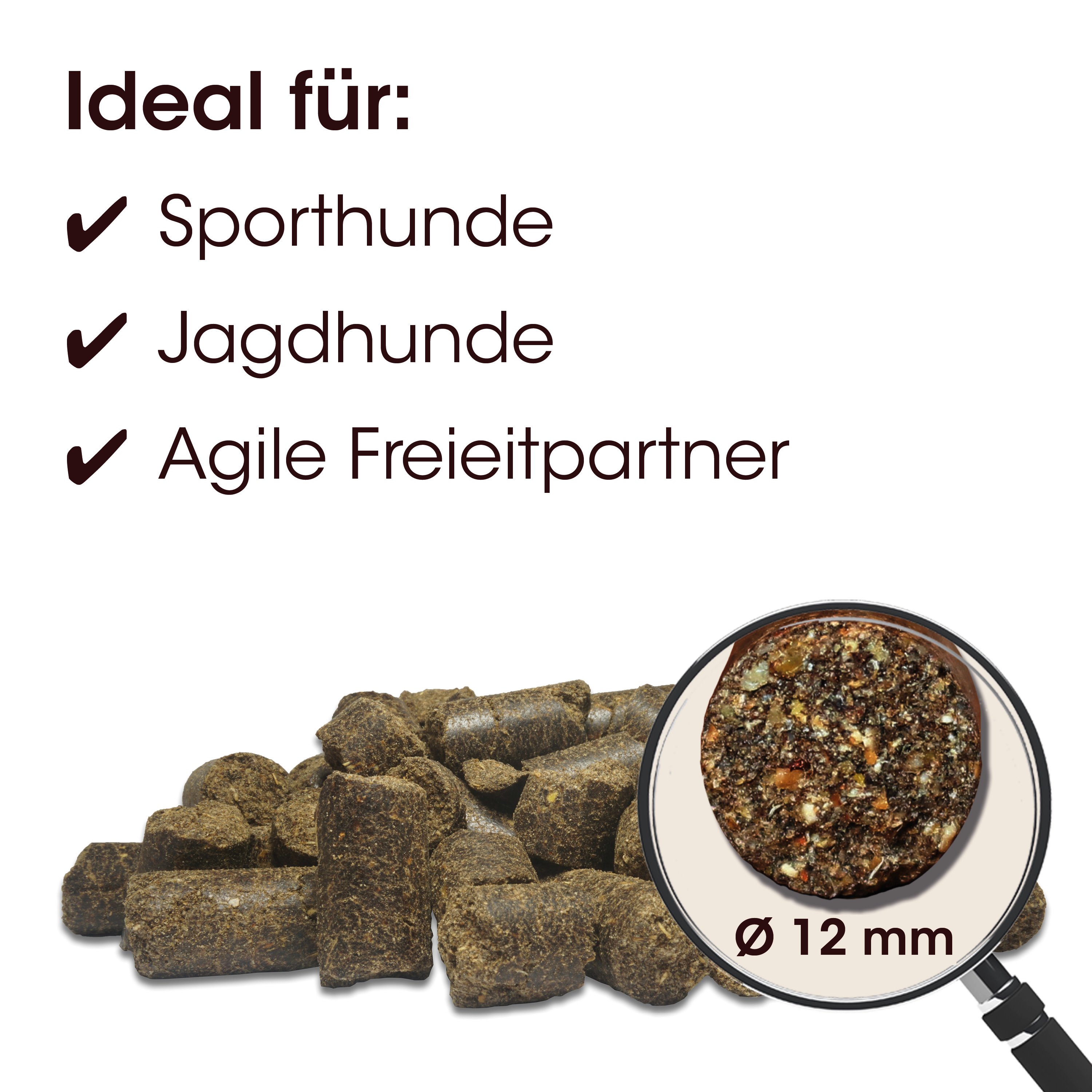 Kaufersatz, Hundekuchen, Hunde-Leckerlis, bulk-knochen, Kieselartige Pellets