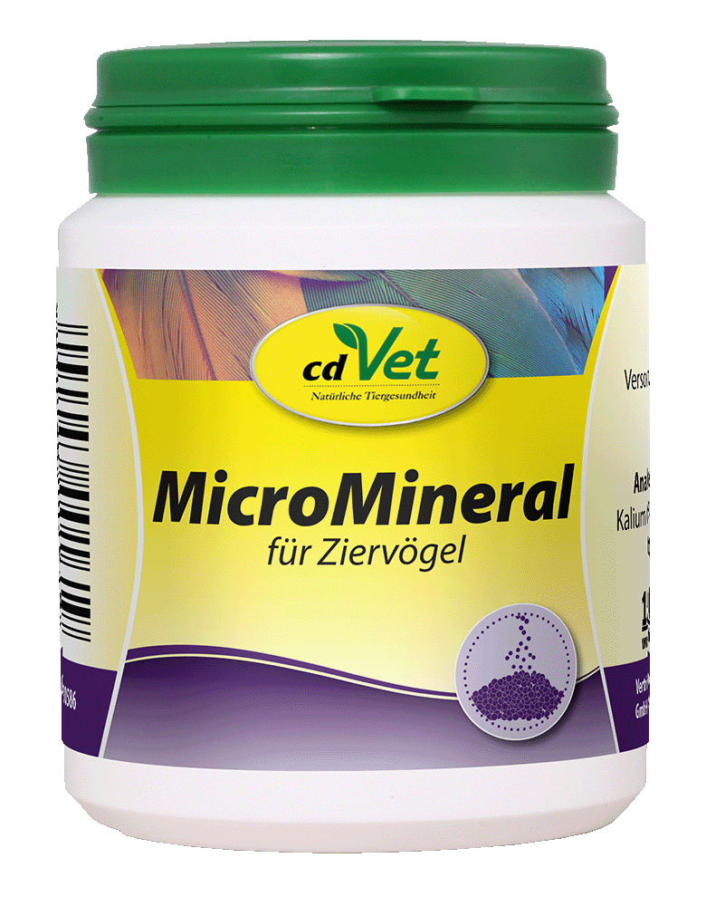 MicroMineral, Ziervögel, Vogelzusatzfutter, Kieselsäure, Calcium