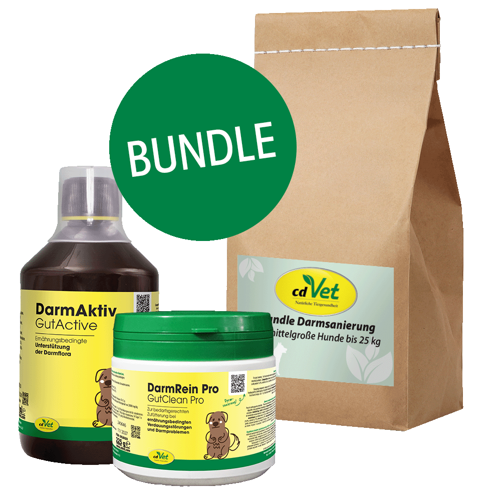 Hunde-Nahrungsergänzung, Darmgesundheit, Kombinations-Set, Tierarznei, Bundle