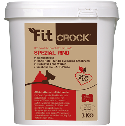 3 kg, Hundefutter, Spezialration, grainless, Behälter