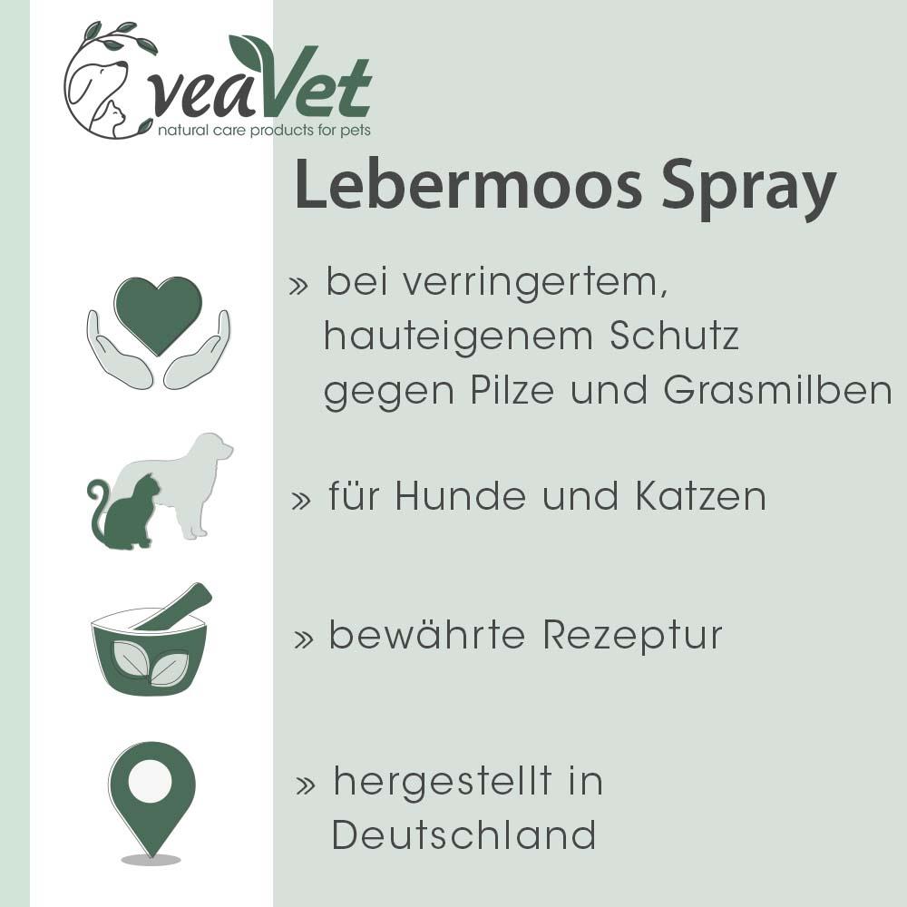 VeaVet Lebermoos Spray 100 ml