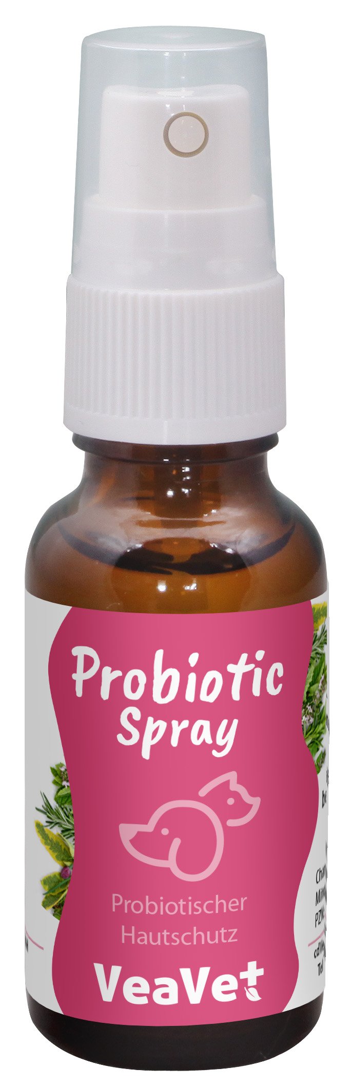Probiotischer Spray, VeAVet, Hautschutz, Hautpflege, Sprayflasche