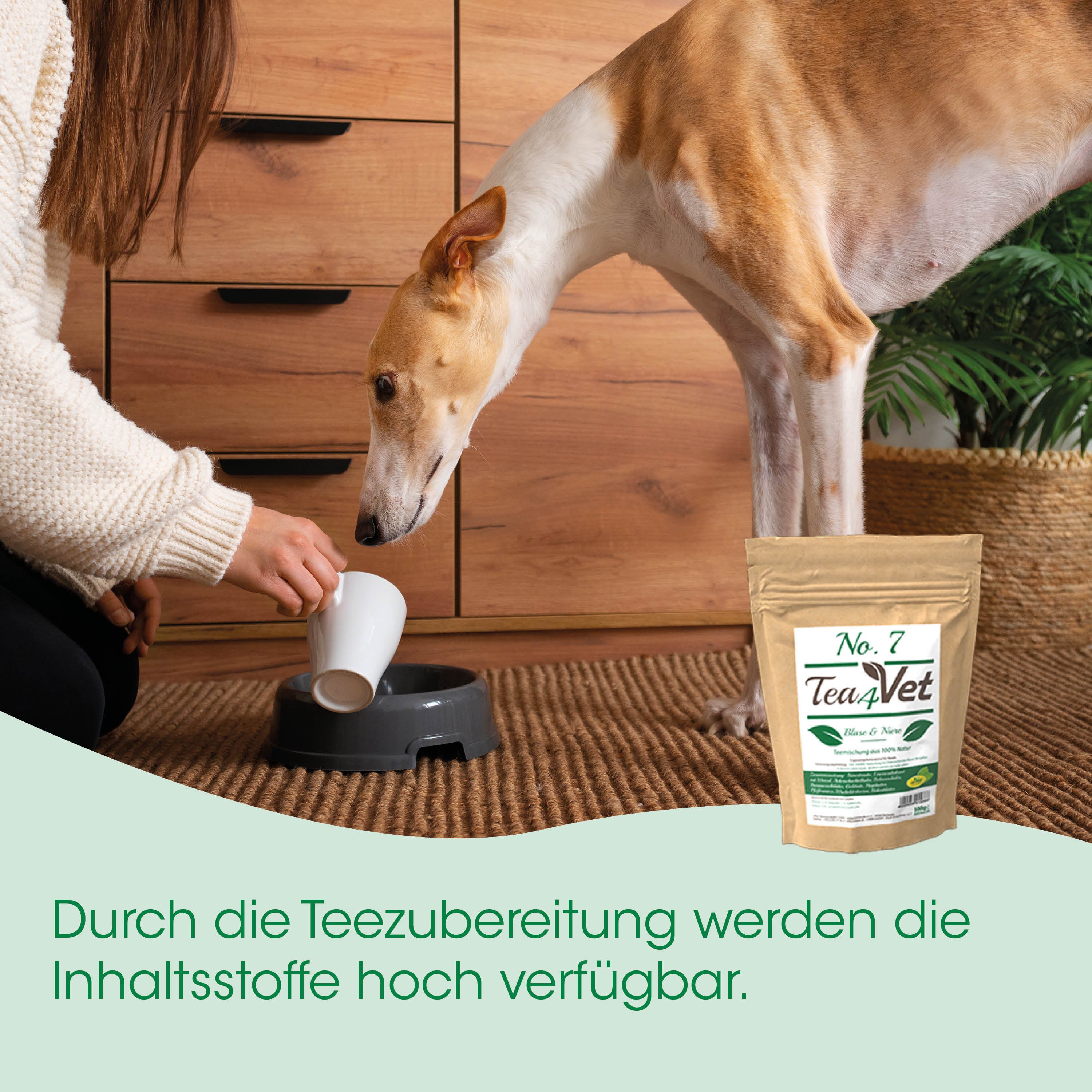 Hund, Futternapf, Teemischung, Beutel, Haustierfutter