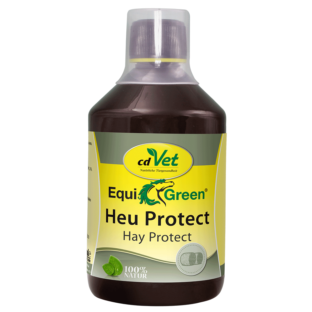 Hay Protect, Pferdepflege, Pferdefutter-Ergänzung, Flüssige Flasche, Naturprodukt