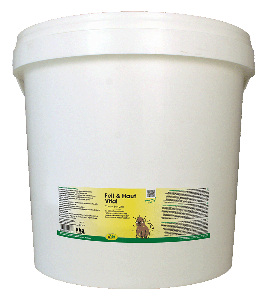 Eimer, Hautpflege, Tierfutter, Coat & Skin Vital, 6 kg