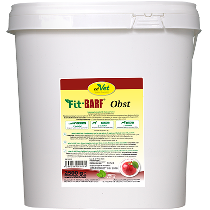 Obstfutter, Futtereimer, 2500 g, Fit-Barf, cdVet