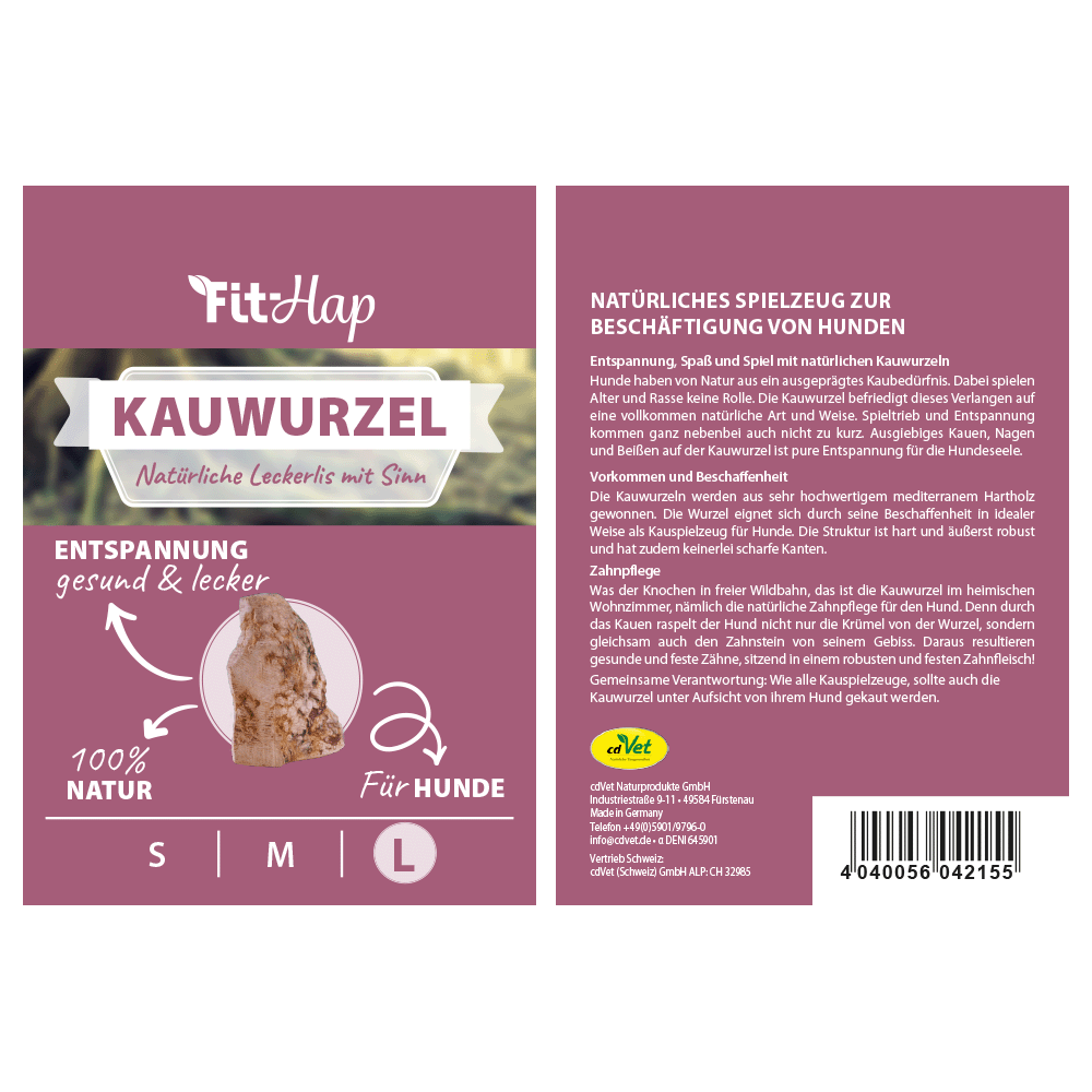 Kauwurzel, Natural, Kauspielzeug?, Kauwurzel Hund, Entspannung