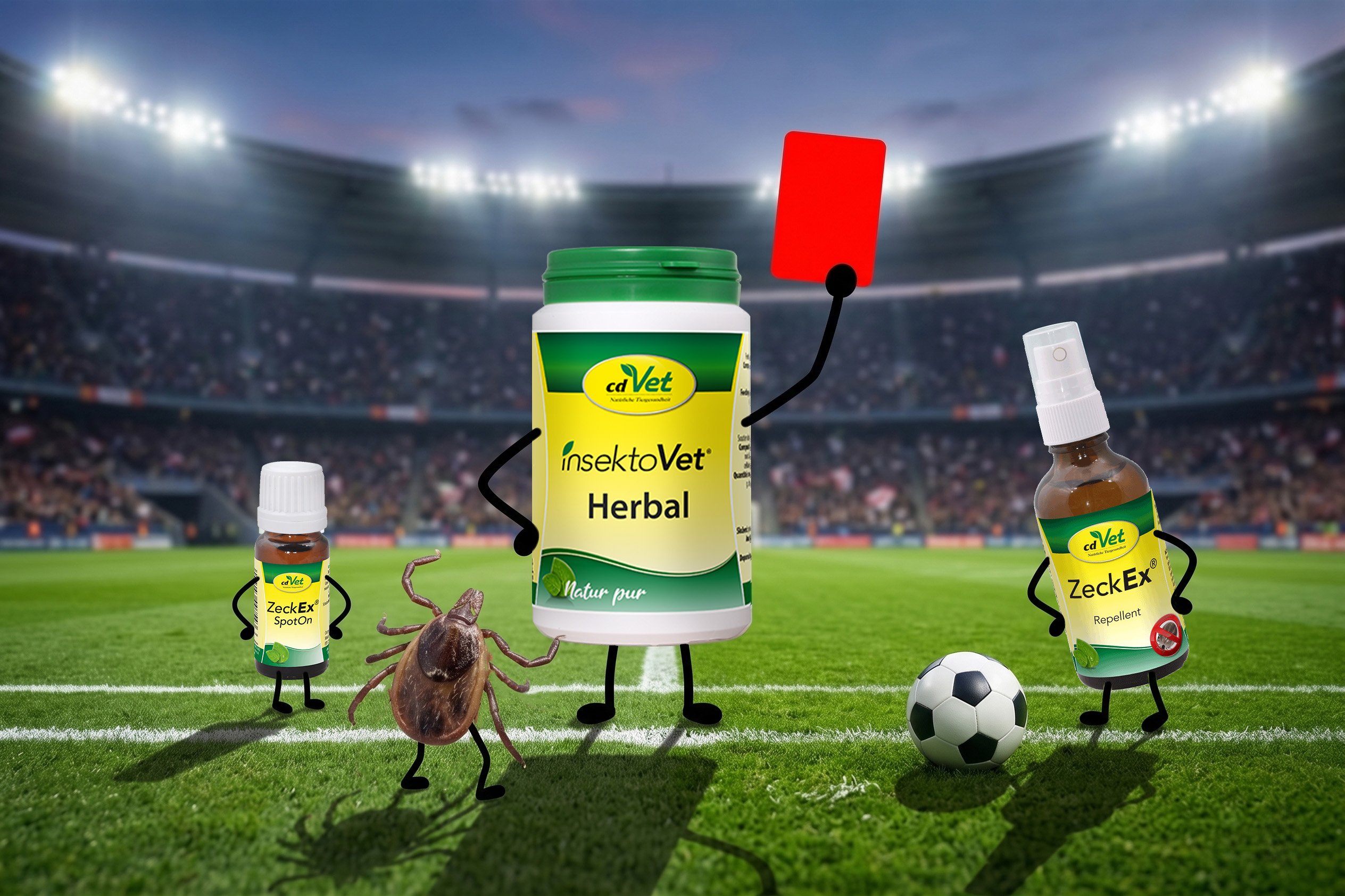 Insektenschutz, Krautbasierte Spray, cdVet, SpotOn, Zeckenschutz