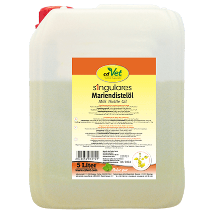 Milk Thistle Oil, 5 Liter, Pflege für Tiere, Flüssig, Klar/ Gelblich