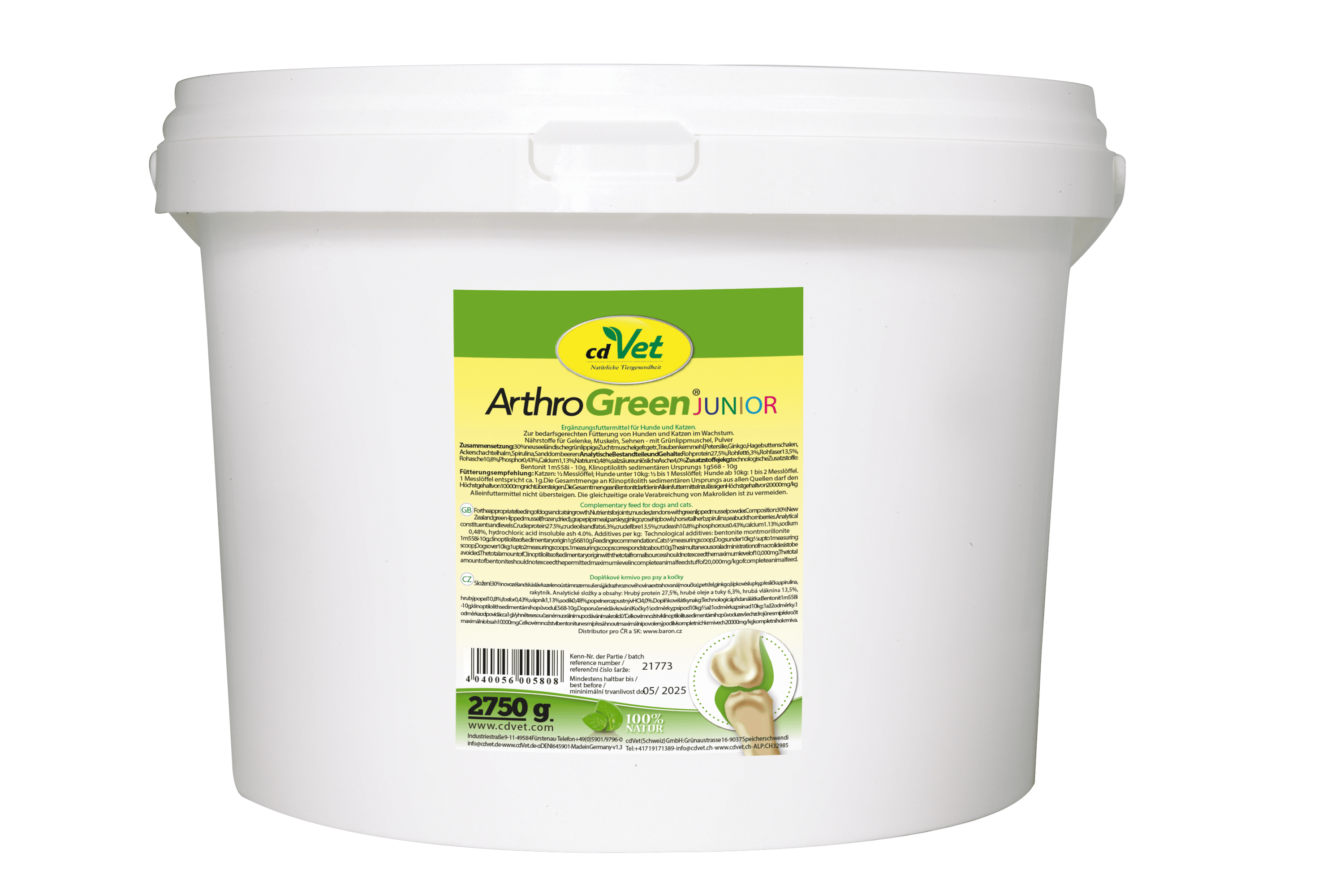 ArthroGreen Junior 2,75 kg -sorbe-