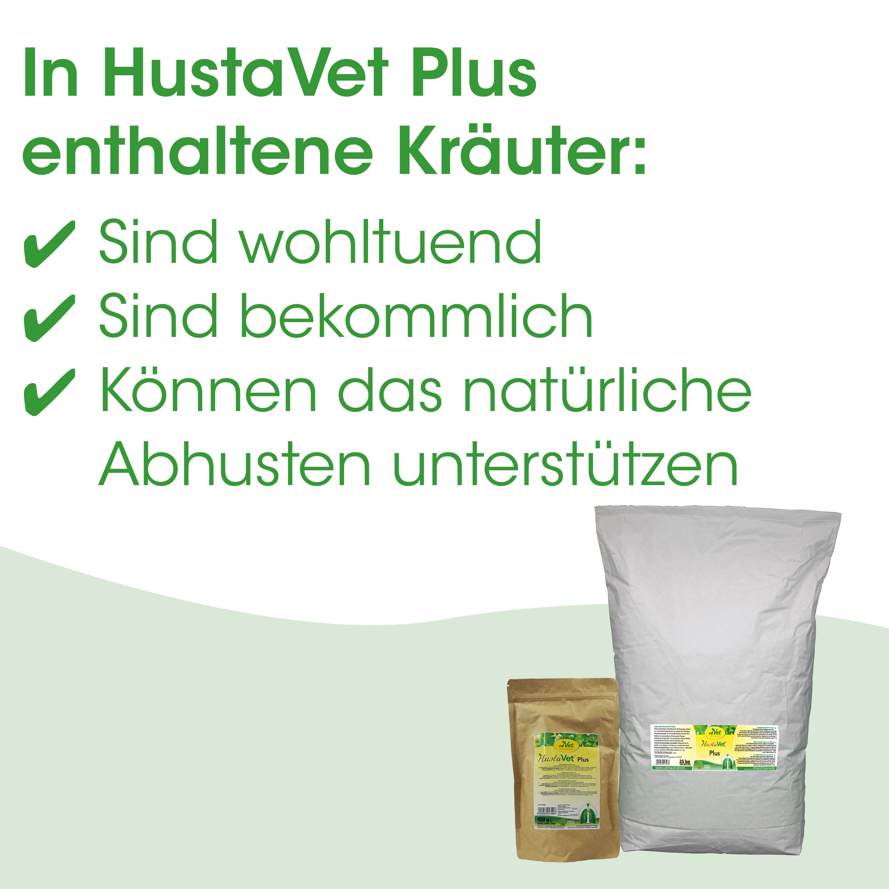 Kräuter, Abhust?, Naturstoffe?, Futterzusatz?, Hustenpegel?