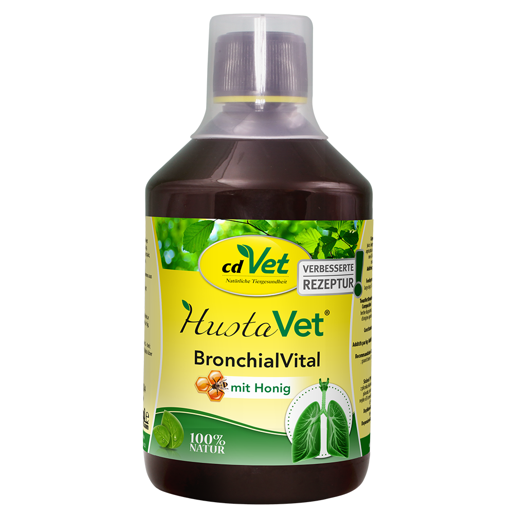 BronchialVital, HustaVet, Tierspezialität, Honig, Naturprodukt