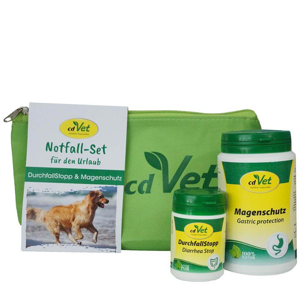 Notfall-Set, Magenschutz, Durchfallstopp, Diarrhea Stop, Gastric protection