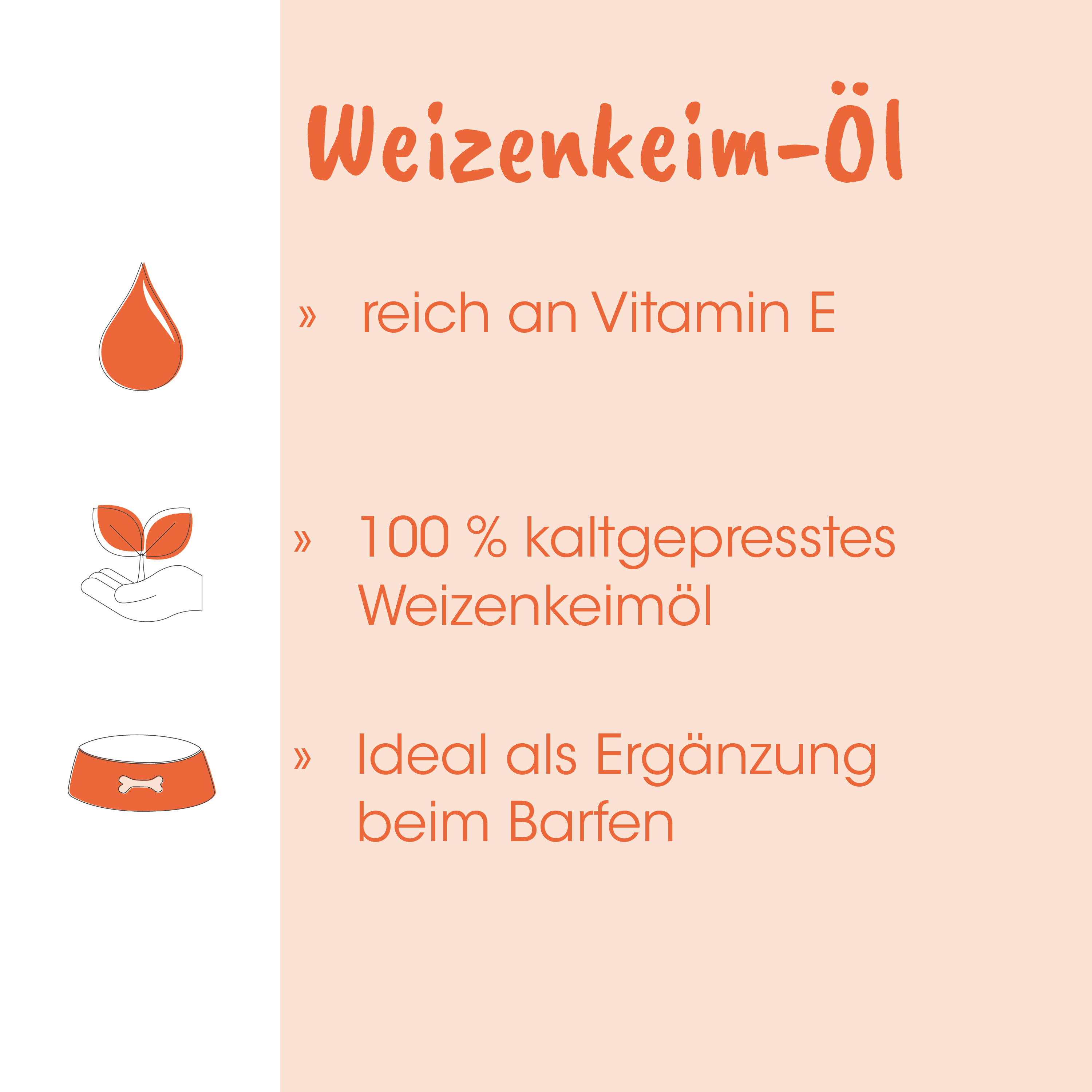 weizenöl, ölflasche, pflanze?, bisschen füttern