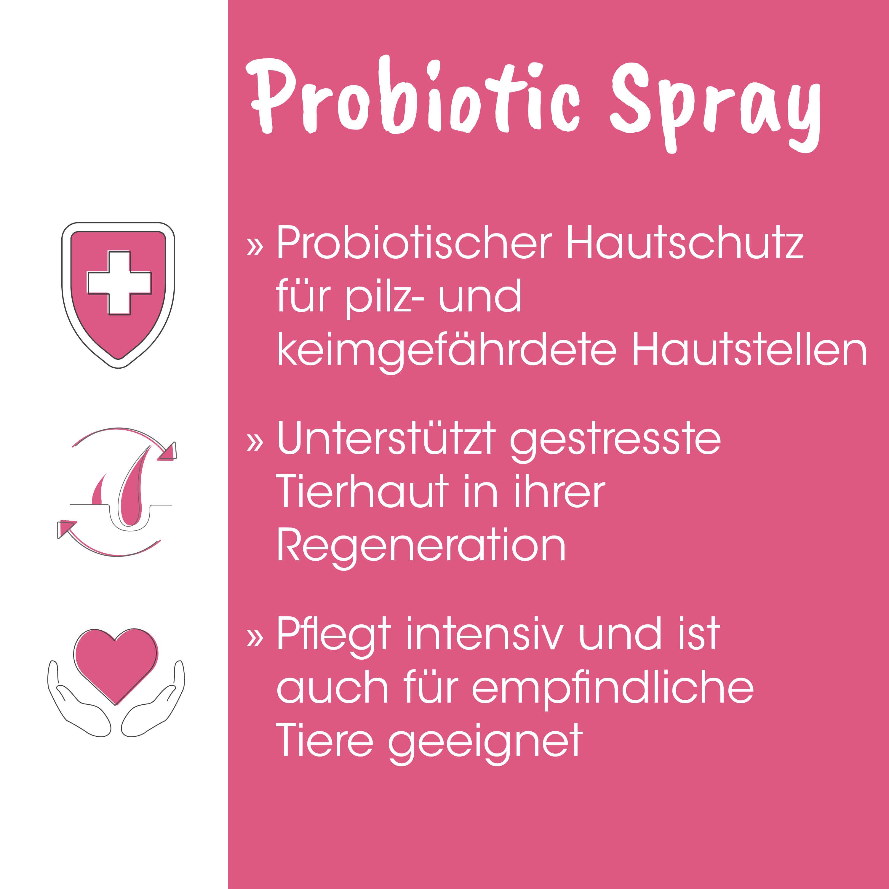Probiotischer, Hautschutz, Pilz, Keimgefährdete Hautstellen, Spray