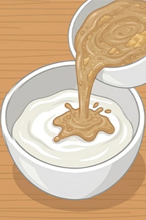 Erdnussbutter, Glas, gegossen, cremig, Dippcreme
