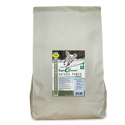 EquiGreen Natural Power ohne Hafer Wintermischung 2kg Probiergröße