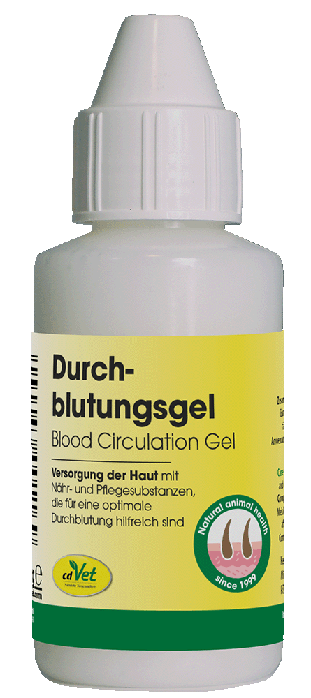 Blutkreislauf-Gel, Blood Circulation Gel, Tiermedizin, Durchblutungsgel, Hautpflege