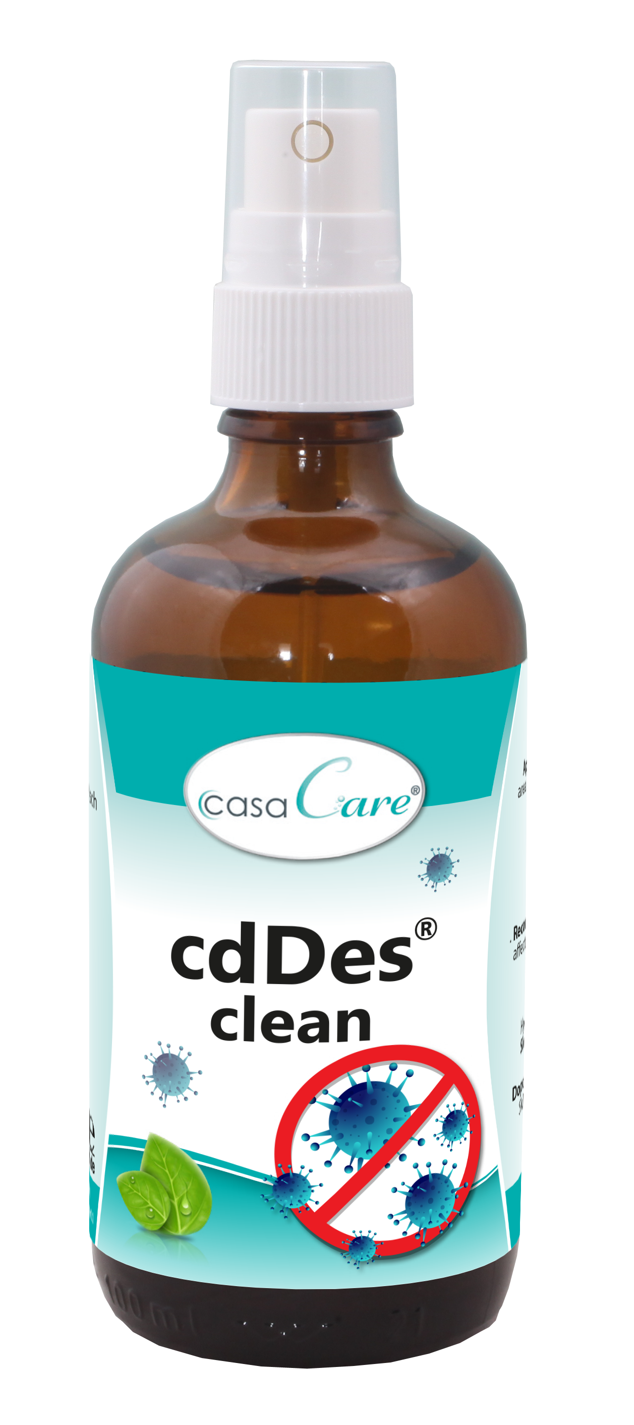 casaCare cdDes clean 100 ml with Spray Head