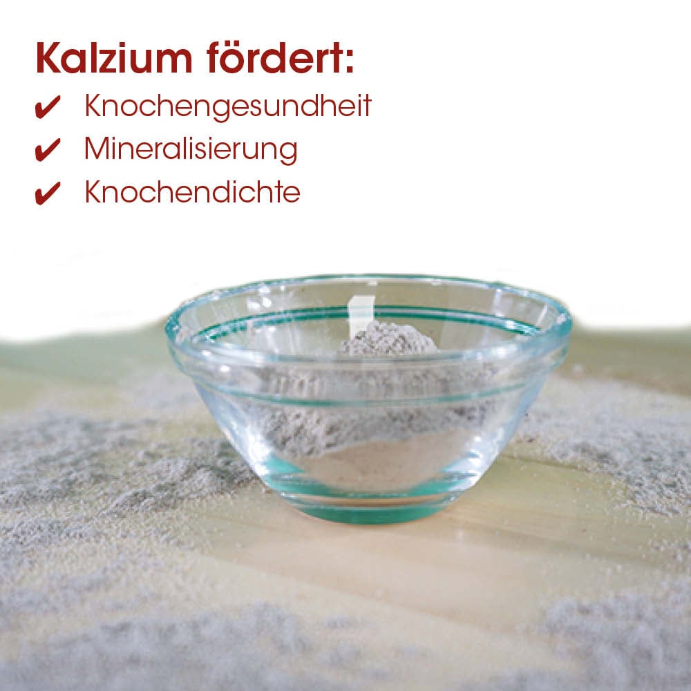Kaliummangel, Knochengesundheit, Mineralisierung, Knochendichte, Puder