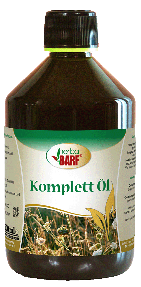 komplett öl, herb oil, plant oil, oil bottle, 350 ml