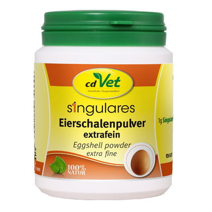Singulares Eierschalenpulver Extrafein