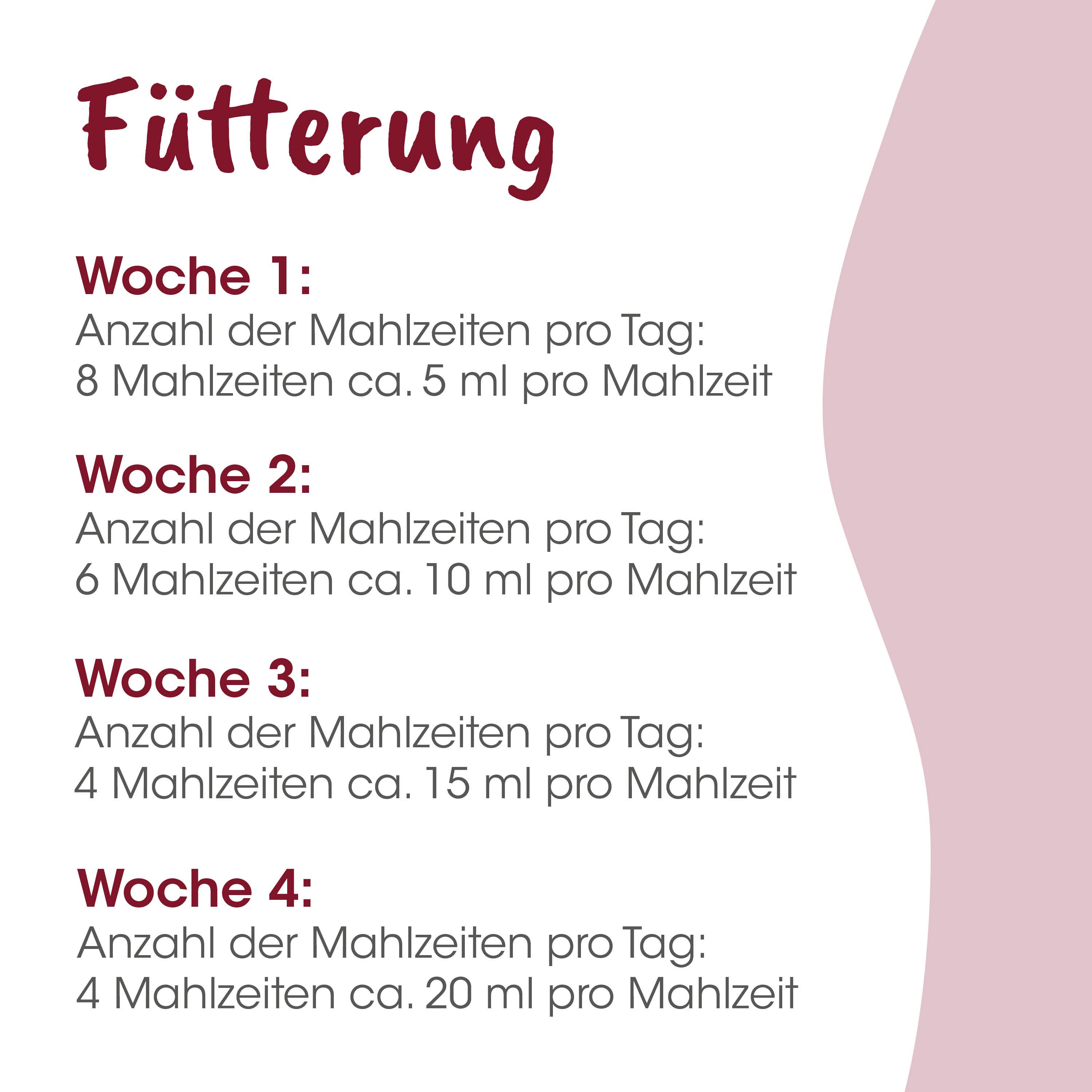 Essensplan, Ernährung, Wochenplan, Portionen, Deutscher Text