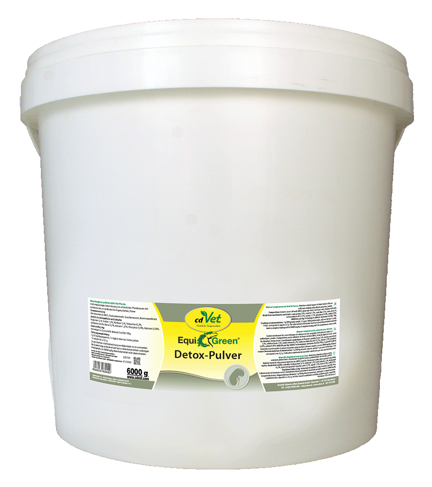 Detox-Pulver, Equi Green, Zusatzfuttermittel, Hunde, 6000 g
