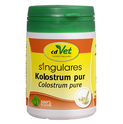 Kolostrum Pulver, Kolostrum, Tierfutter, Pulver, Colostrum pur