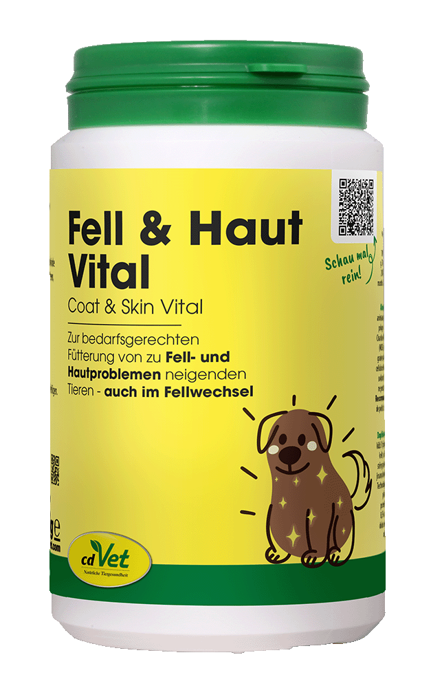Coat & Skin Vital, Hundepflegesupplement, Tiergesundheit, Fell & Haut Vital, CdVet Produkt