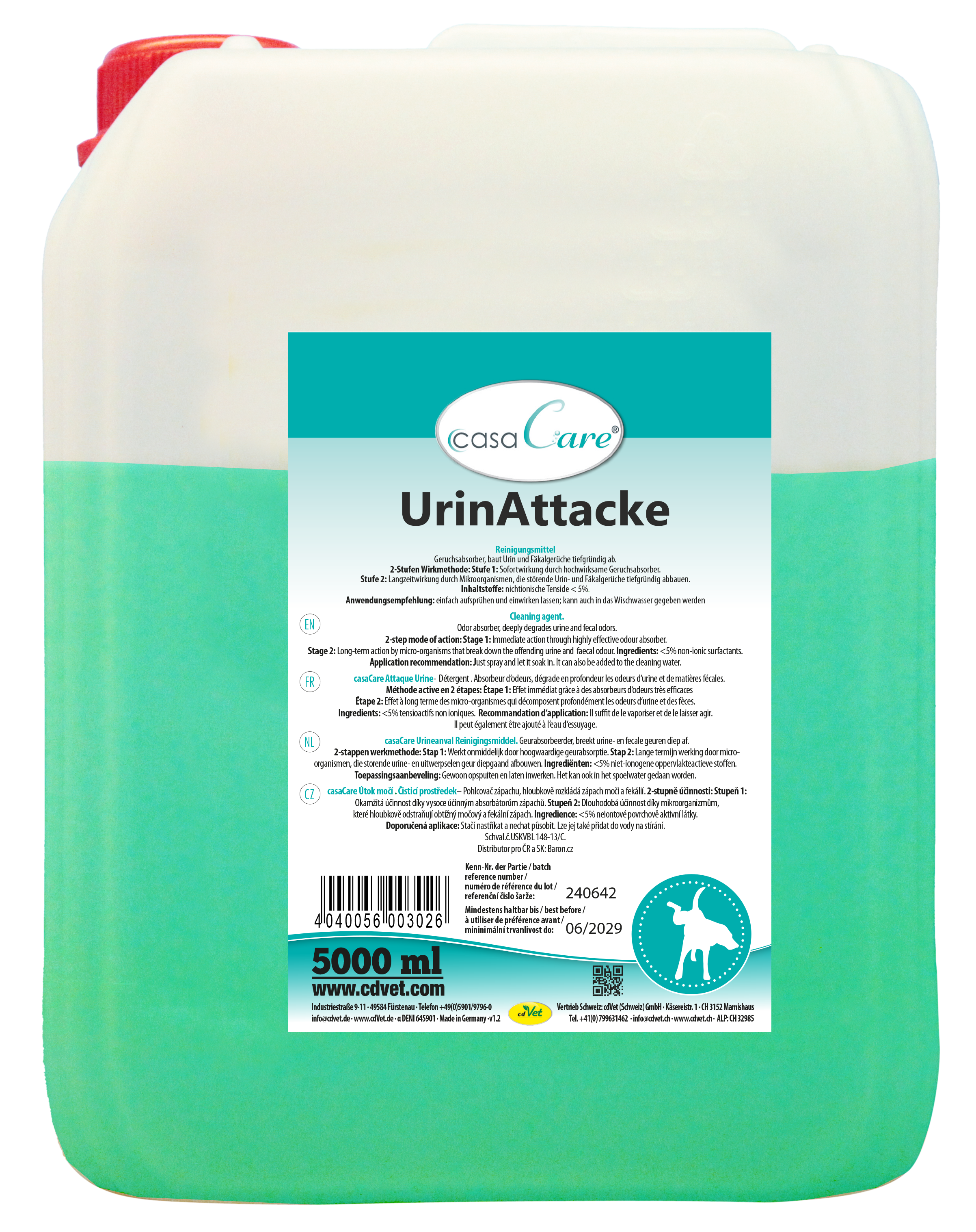 casaCare UrinAttacke  5 L