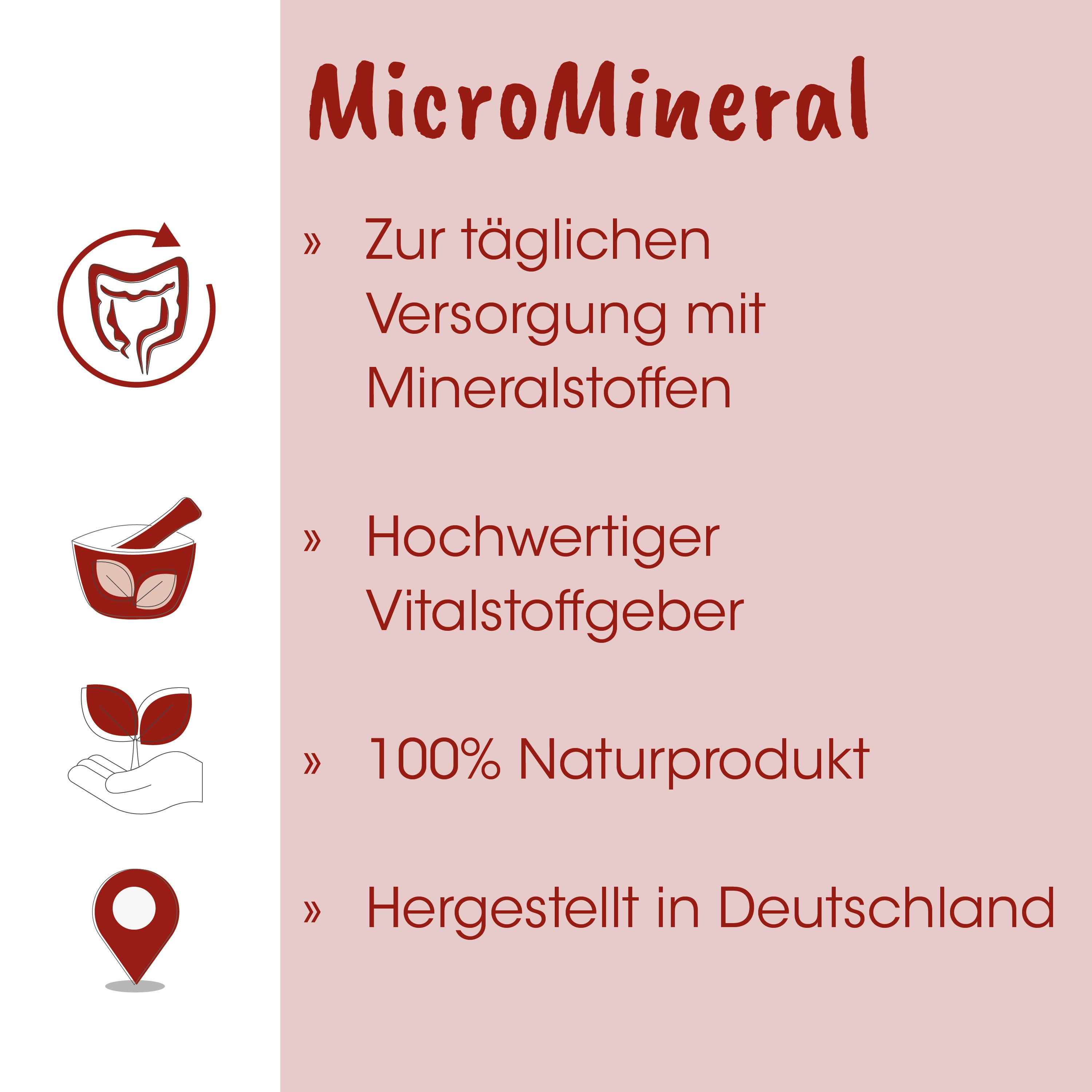 mineral, Mikromineral, Naturprodukt, Made in Germany, Hergestellt in Deutschland