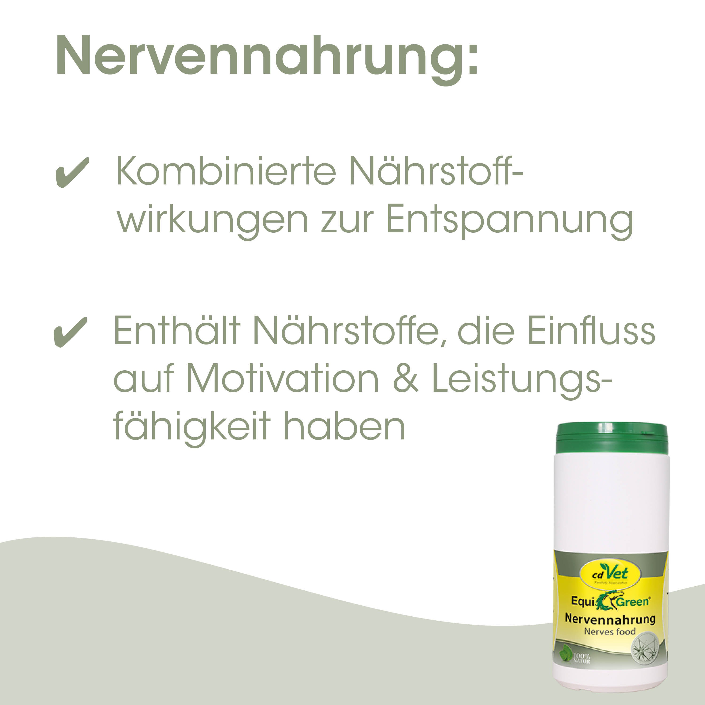 Nervennahrung, Nervenfutter, Nahrungsergänzung, Nervennahrung Ergänzung, Tierarztprodukt
